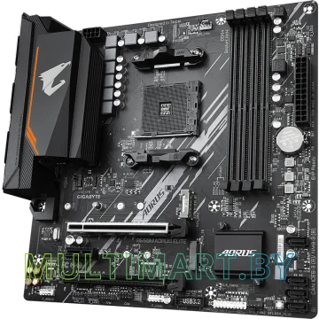 Материнская плата Gigabyte B550M AORUS ELITE (rev. 1.3) картинка 2
